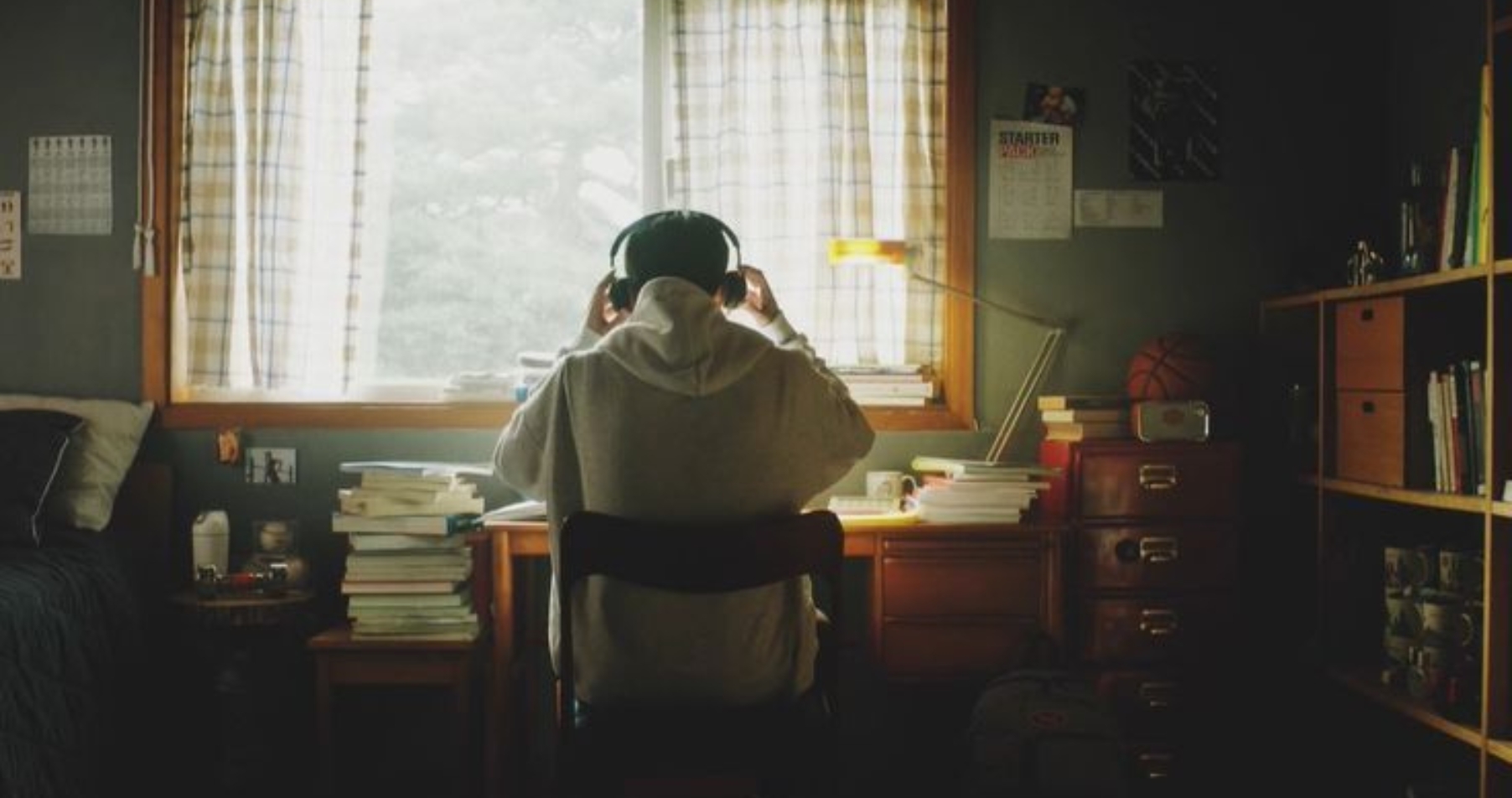 Image of an asian guy studying - from pinterest.com